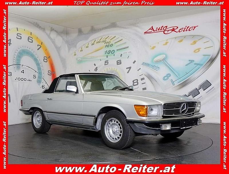 Gebraucht Mercedes SL380 204 PS (150 kW) 1984 Silber Cabrio