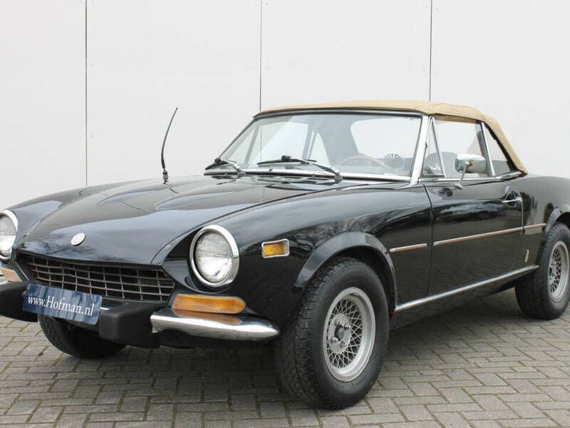 Gebraucht Fiat 124 Spider 118 PS (86 kW) 1974 Schwarz Cabrio