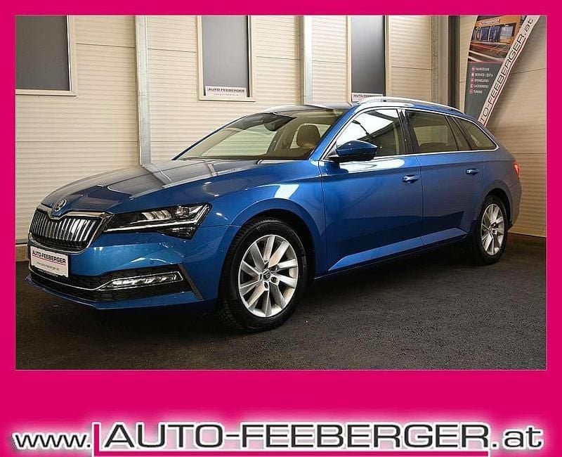 Blau Gebraucht 2020 Skoda Superb Style Kombi | € 23.990 (Guter Preis) - Bild 1/4