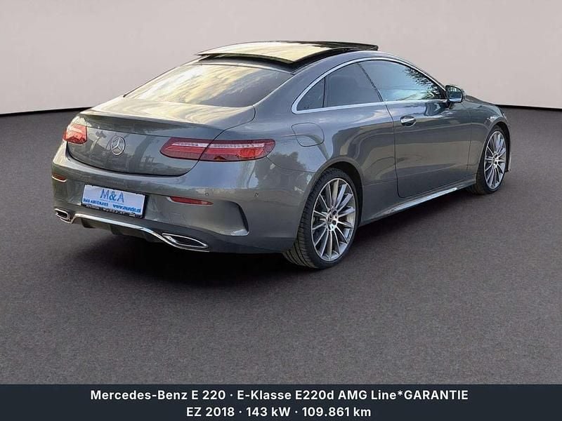 Gebraucht Mercedes E220 AMG line 194 PS (142 kW) 2018 Grau Coupé