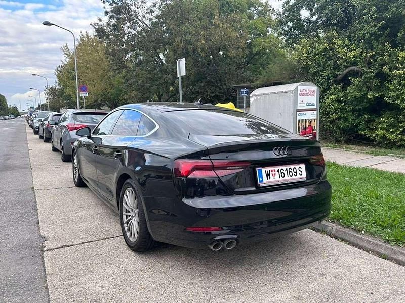Gebraucht Audi A5 Sportback 190 PS (139 kW) 2017 Schwarz Kleinwagen