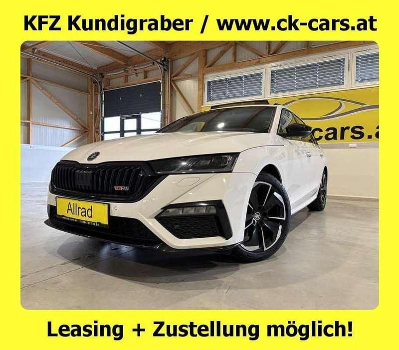 Weiß Gebraucht 2023 Skoda Octavia RS Kombi | € 36.450 (Etwas zu teuer) - Bild 1/4
