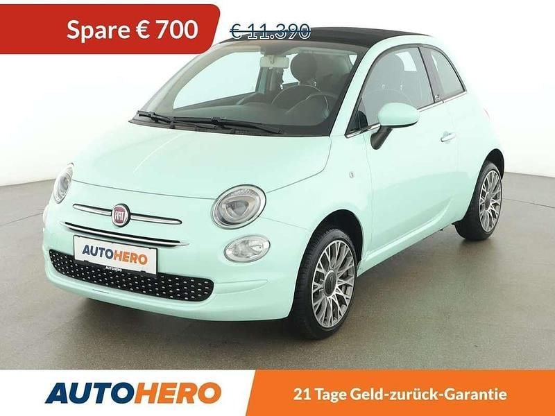 Blau Gebraucht 2018 Fiat 500C Lounge Cabrio | € 10.690 (Fairer Preis) - Bild 1/3