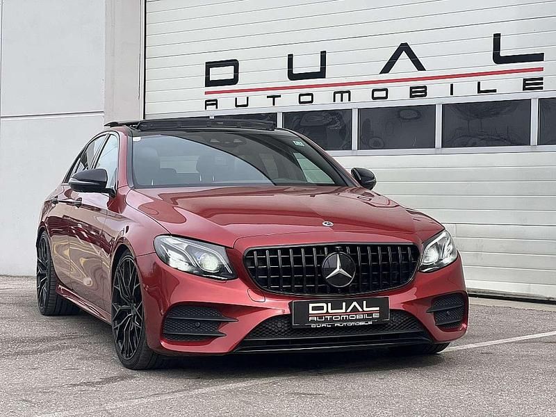 Gebraucht Mercedes E220 AMG line 194 PS (142 kW) 2018 Rot Limousine