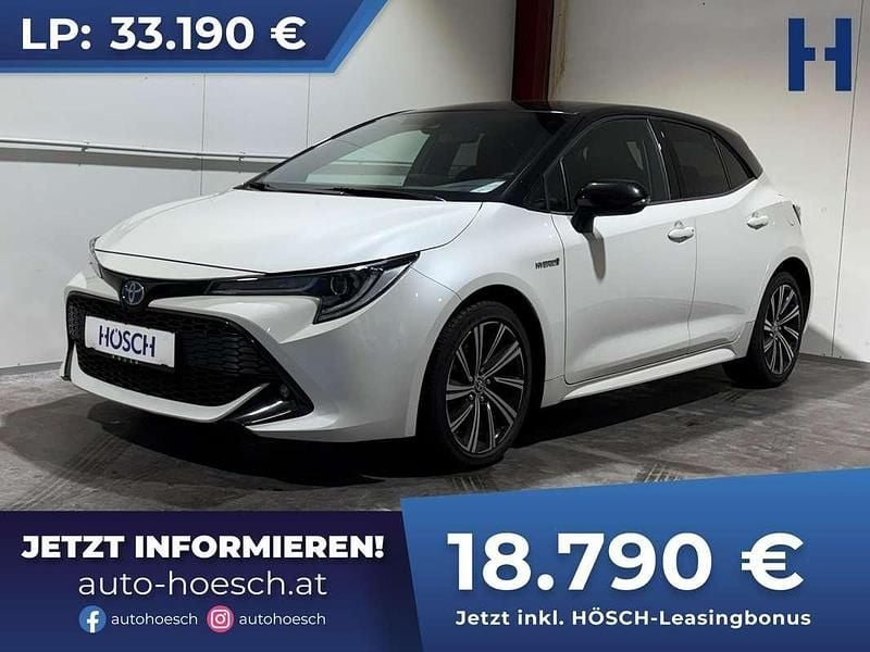 Gebraucht Toyota Corolla Design 122 PS (89 kW) 2021 Weiß Limousine