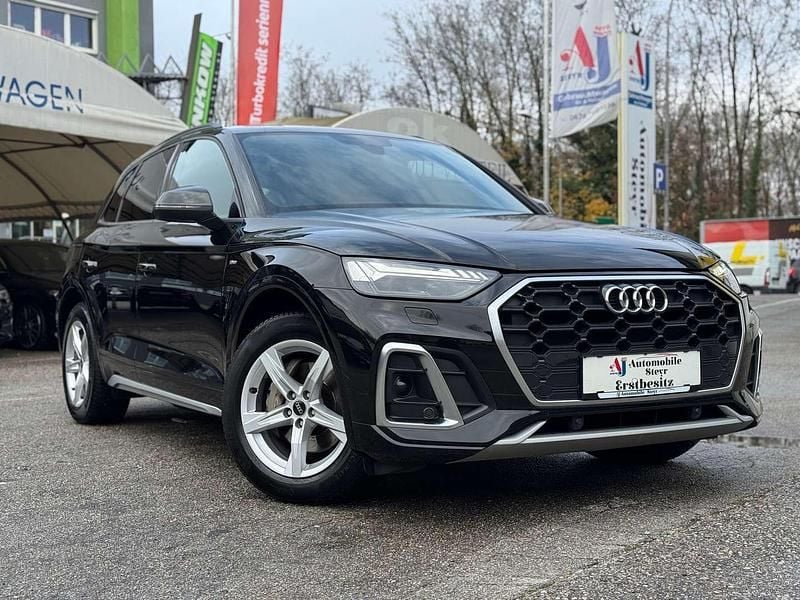 Schwarz Gebraucht 2022 Audi Q5 S-Line SUV | € 36.999 (Guter Preis) - Bild 1/4
