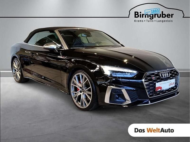 Schwarz Gebraucht 2021 Audi S5 Cabriolet Comfort Cabrio | € 66.990 - Bild 1/4