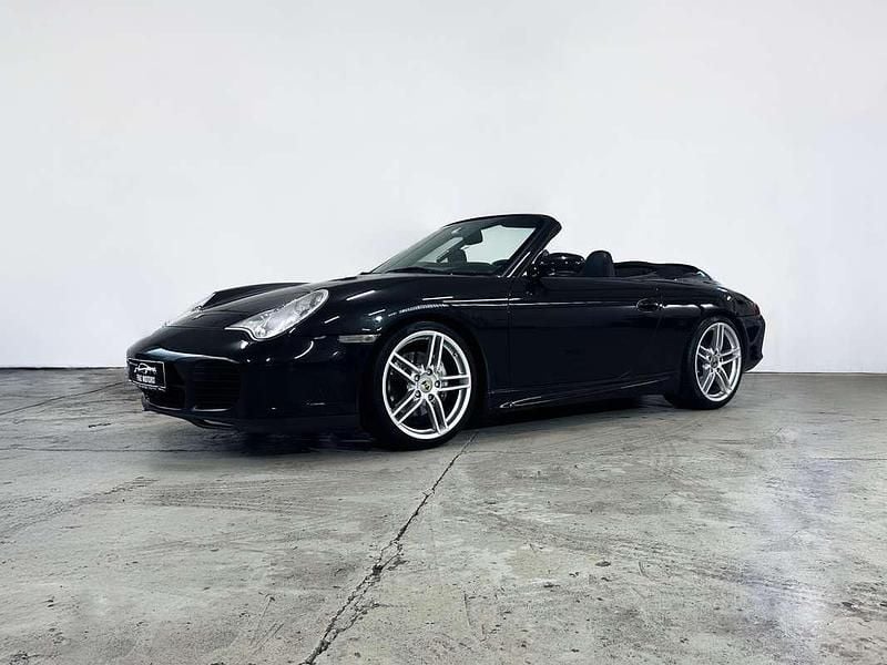 Schwarz Gebraucht 2003 Porsche 911 Carrera 4 Cabriolet Cabrio | € 39.900 - Bild 1/4