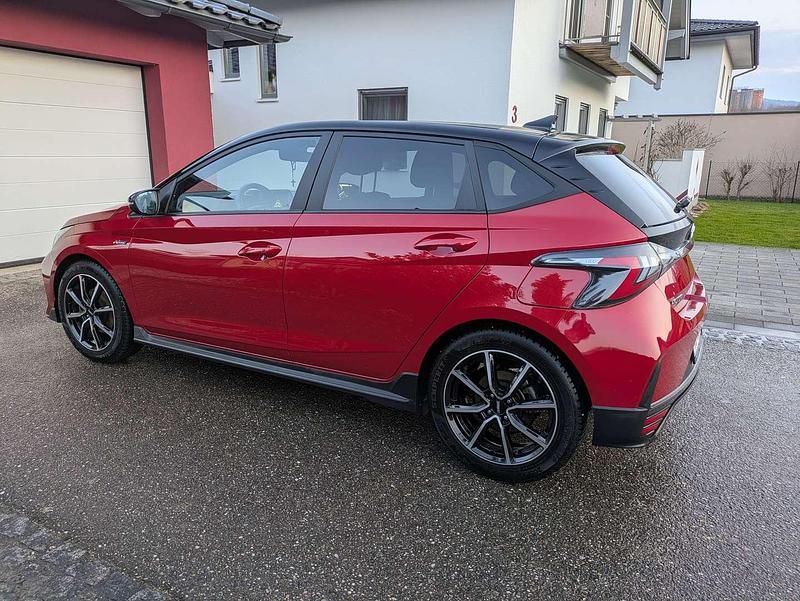 Gebraucht Hyundai i20 N Line 101 PS (74 kW) 2021 Rot Kleinwagen