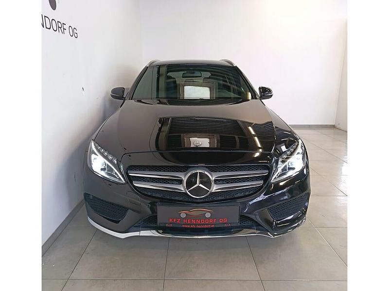 Gebraucht Mercedes C220 AMG 170 PS (125 kW) 2018 Schwarz Kombi