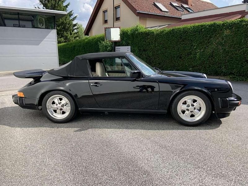 Gebraucht Porsche 911 207 PS (152 kW) 1987 Schwarz Cabrio