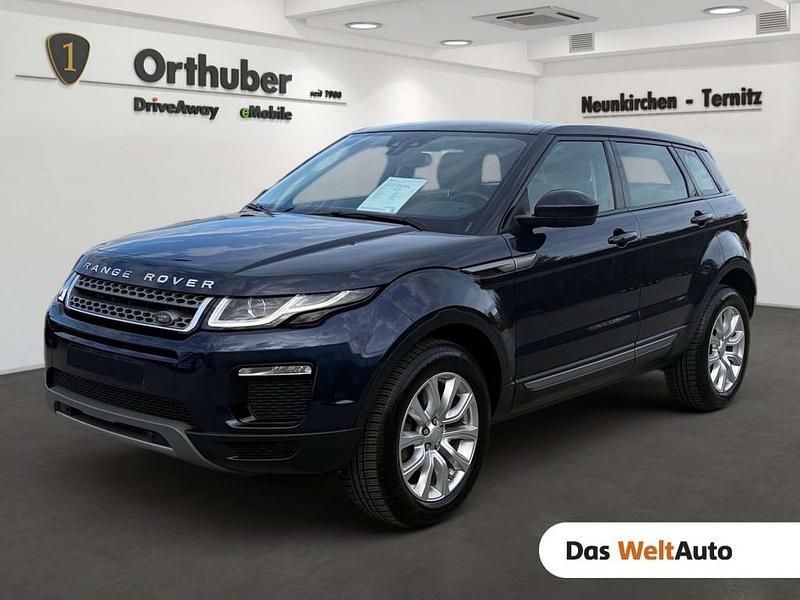 Blau Gebraucht 2019 Land Rover Range Rover evoque SE SUV | € 20.990 (Fairer Preis) - Bild 1/4