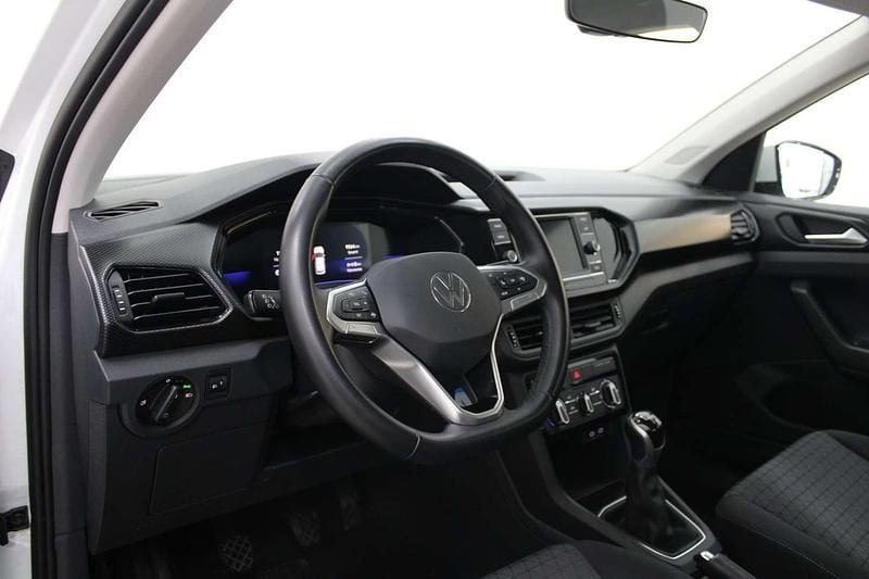 Gebraucht VW T-Cross Life 95 PS (69 kW) 2023 Weiss  normal SUV