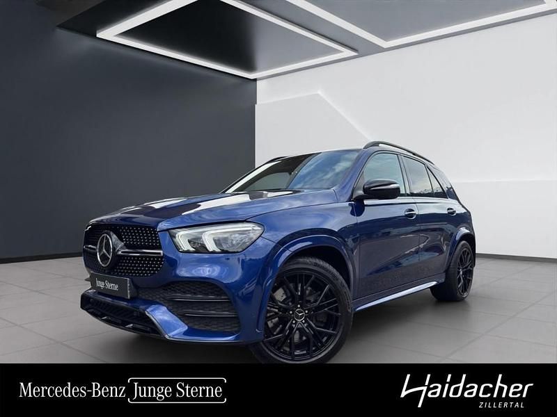 Blau Gebraucht 2021 Mercedes GLE350 SUV | € 69.990 - Bild 1/4