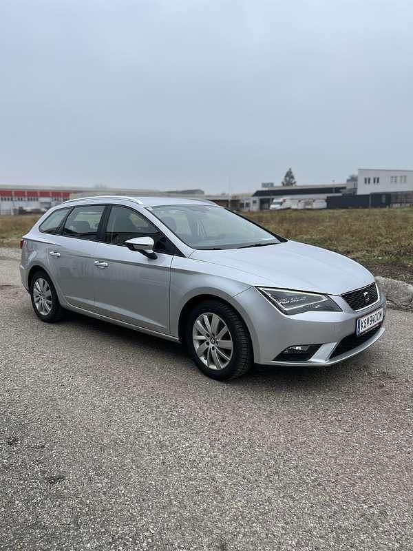 Gebraucht Seat Leon ST Ecomotive 110 PS (80 kW) 2015 Silber Kombi