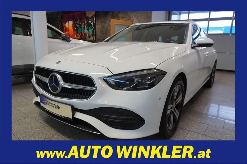 Weiss Gebraucht 2022 Mercedes C220 Avantgarde Kombi | € 29.980 (Guter Preis) - Bild 1/4