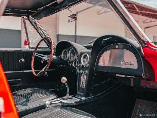 Gebraucht Chevrolet Corvette 364 PS (267 kW) 1964 Rot Cabrio