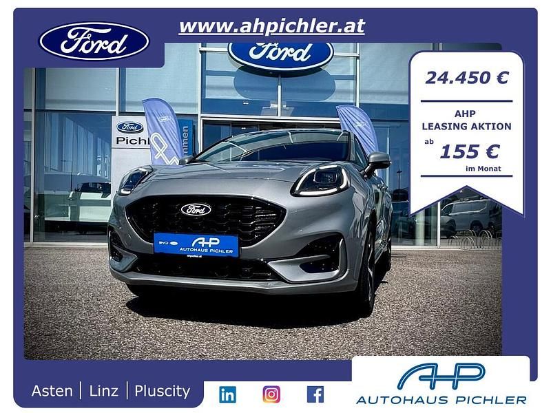 Gebraucht Ford Puma ST-Line 125 PS (91 kW) 2024 Agate black metallic SUV