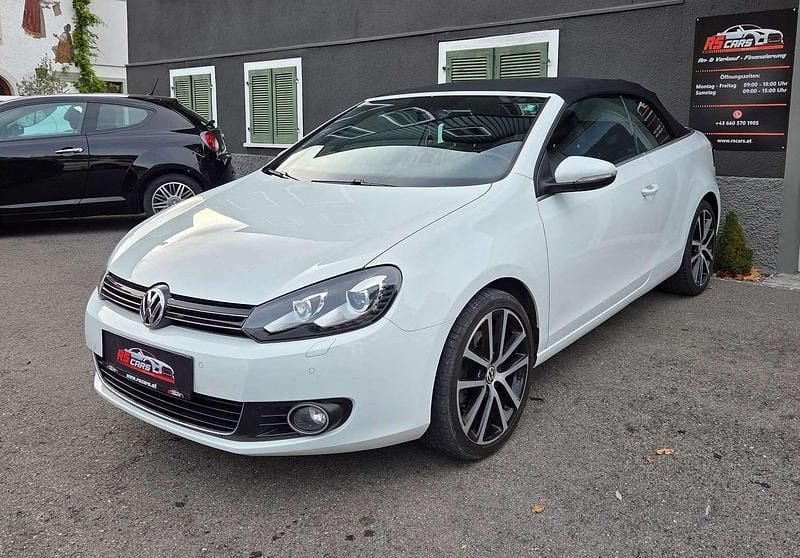 Weiß Gebraucht 2011 VW Golf Cabriolet Cabrio | € 11.700 - Bild 1/4