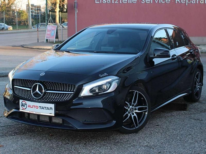 Schwarz Gebraucht 2017 Mercedes A180 AMG Limousine | € 17.890 (Fairer Preis) - Bild 1/4
