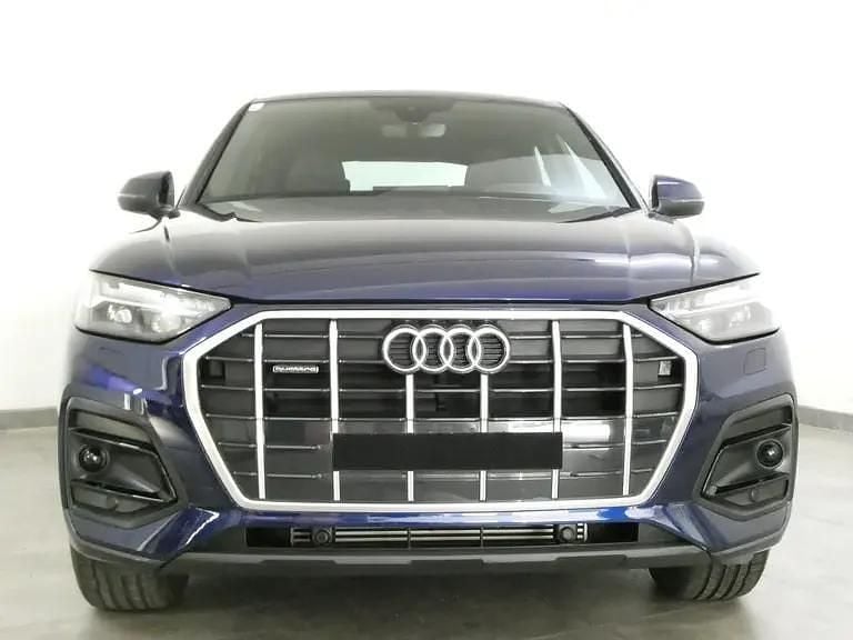 Gebraucht Audi Q5 Sportback Advanced 265 PS (194 kW) 2024 Mittelblau  metallic SUV