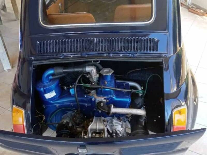 Gebraucht Fiat 500L 18 PS (13 kW) 1971 Blau Van / Kleinbus