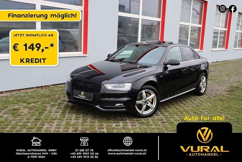 Schwarz Gebraucht 2015 Audi A4 Attraction Limousine | € 11.890 (Fairer Preis) - Bild 1/4