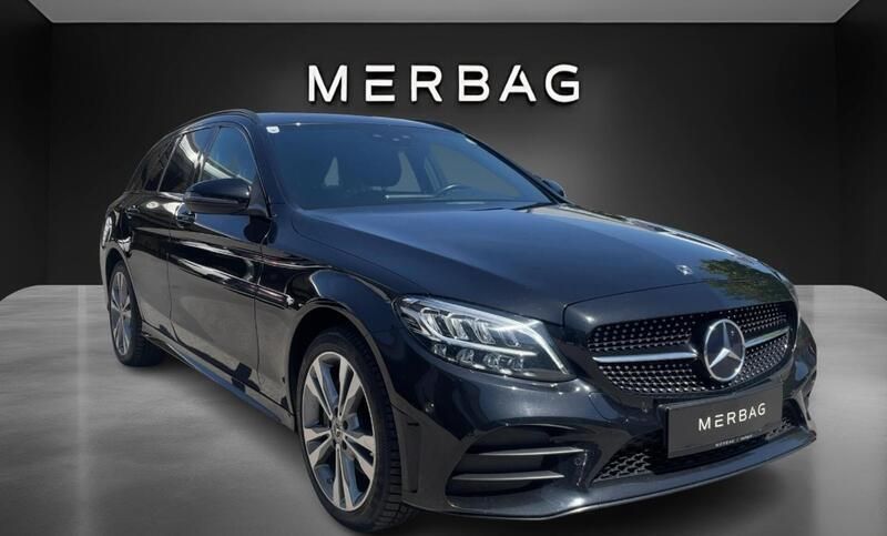Gebraucht Mercedes C180 122 PS (89 kW) 2019 Obsidianschwarz Kombi