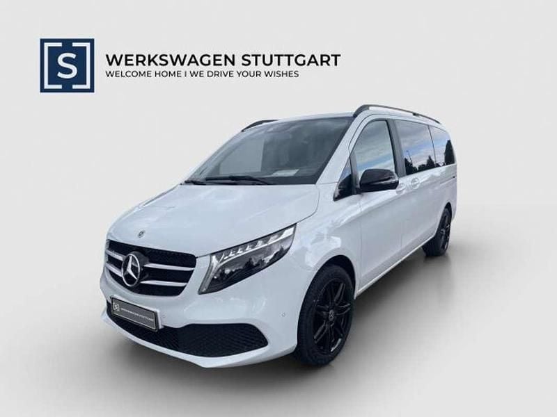 Weiß Gebraucht 2023 Mercedes V250 Edition Van / Kleinbus | € 88.456 (Teuer) - Bild 1/4