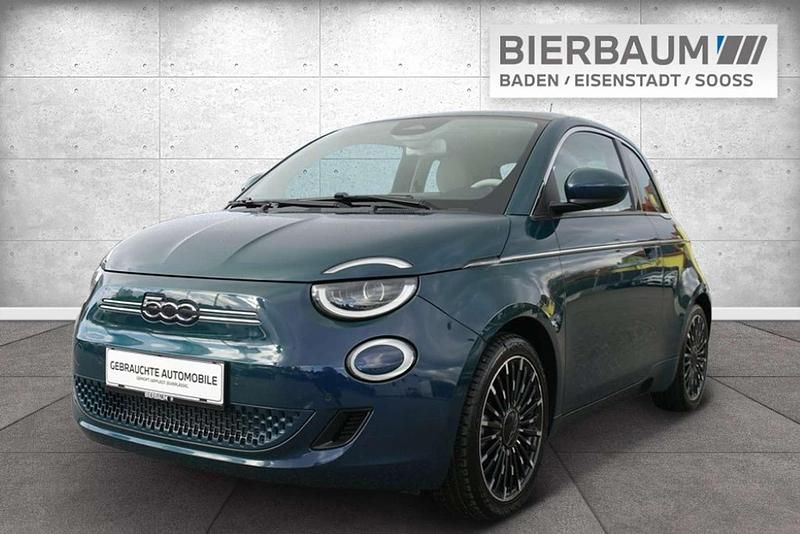 Blau Gebraucht 2021 Fiat 500e La Prima Limousine | € 15.940 (Fairer Preis) - Bild 1/4