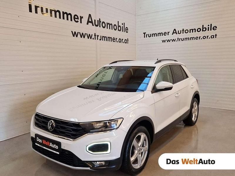 Weiss normal Gebraucht 2021 VW T-Roc Design SUV | € 17.900 (Superpreis) - Bild 1/4