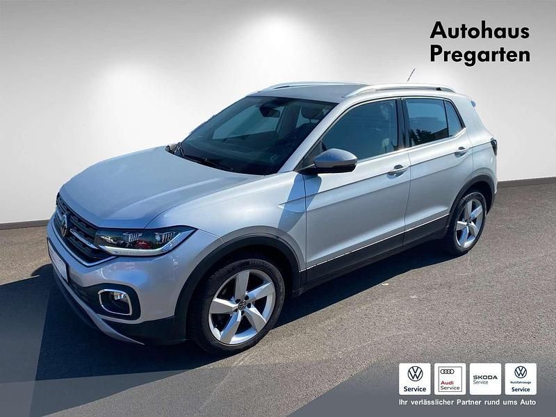 Gebraucht VW T-Cross Style 150 PS (110 kW) 2021 Silber  metallic SUV