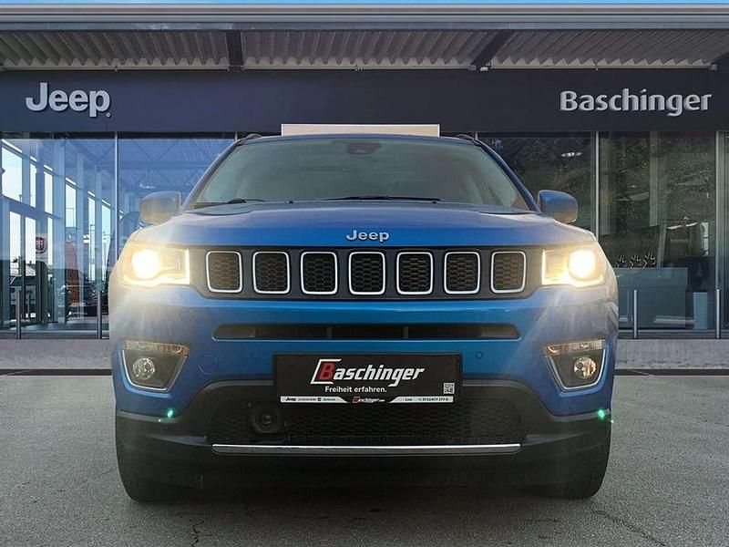 Gebraucht Jeep Compass Limited 140 PS (102 kW) 2018 Blau SUV