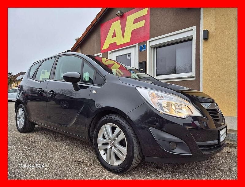 Schwarz Gebraucht 2012 Opel Meriva Edition Van / Kleinbus | € 5.490 (Etwas zu teuer) - Bild 1/4