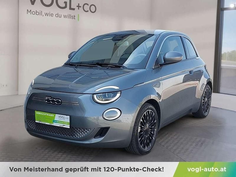 Grau Gebraucht 2023 Fiat 500e La Prima Kleinwagen | € 22.990 (Fairer Preis) - Bild 1/4