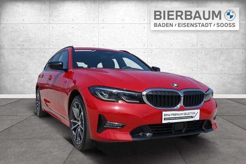 Rot Gebraucht 2021 BMW 330e Efficient Dynamics Kombi | € 31.840 (Superpreis) - Bild 1/4