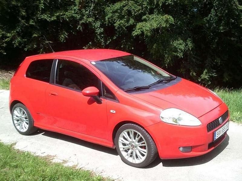 Gebraucht Fiat Grande Punto 131 PS (96 kW) 2005 Rot Kleinwagen