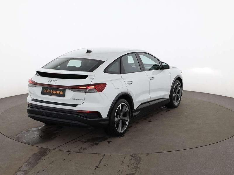 Gebraucht Audi Q4 e-tron S-Line 150 kW (204 PS) 2022 Weiß SUV