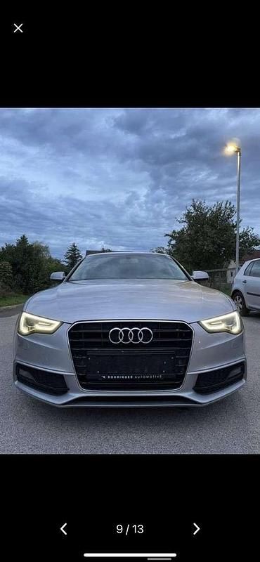 Gebraucht Audi A5 S-Line 136 PS (100 kW) 2015 Silber Coupé