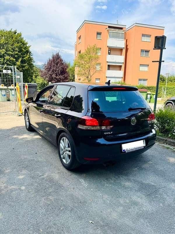 Gebraucht VW Golf VI Highline 110 PS (80 kW) 2009 Schwarz Kleinwagen
