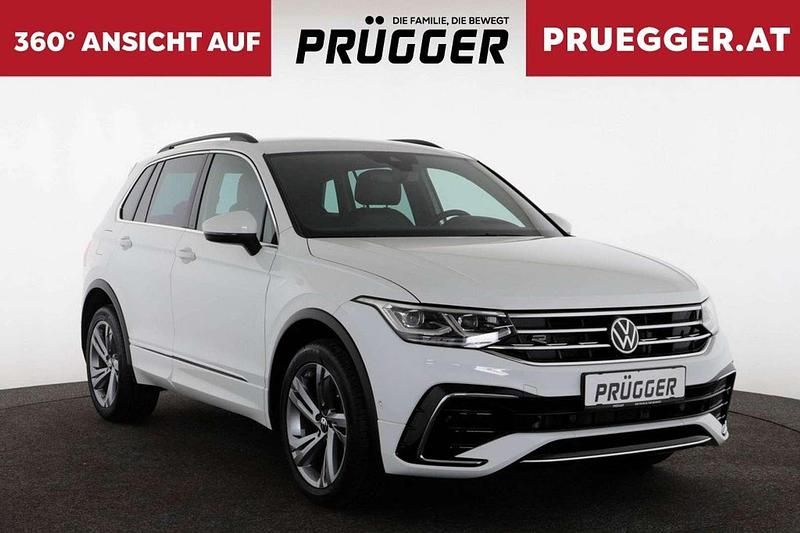 Gebraucht VW Tiguan R-line 150 PS (110 kW) 2022 Weiß SUV