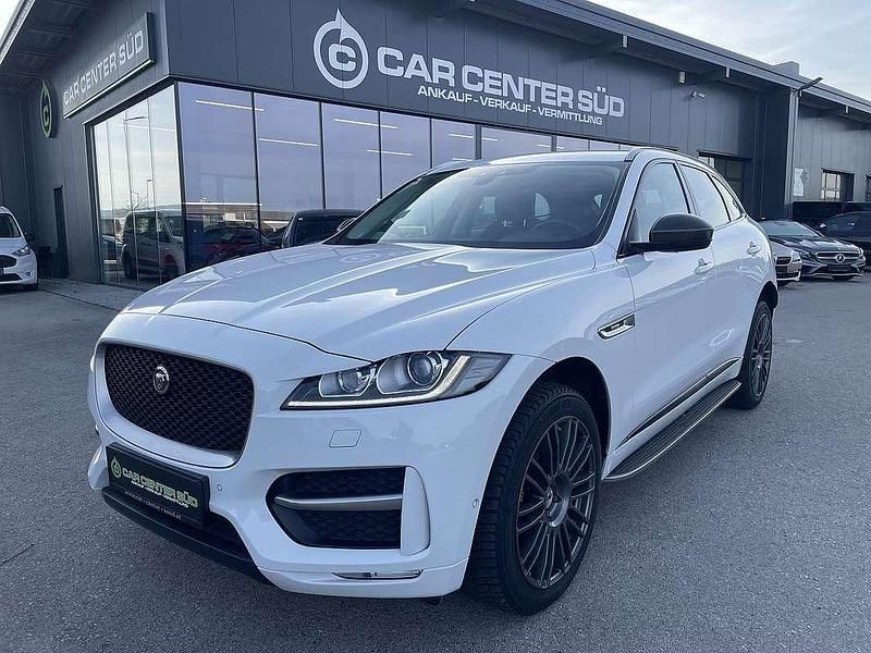 Weiß Gebraucht 2018 Jaguar F-Pace R-Sport SUV | € 27.990 (Fairer Preis) - Bild 1/4