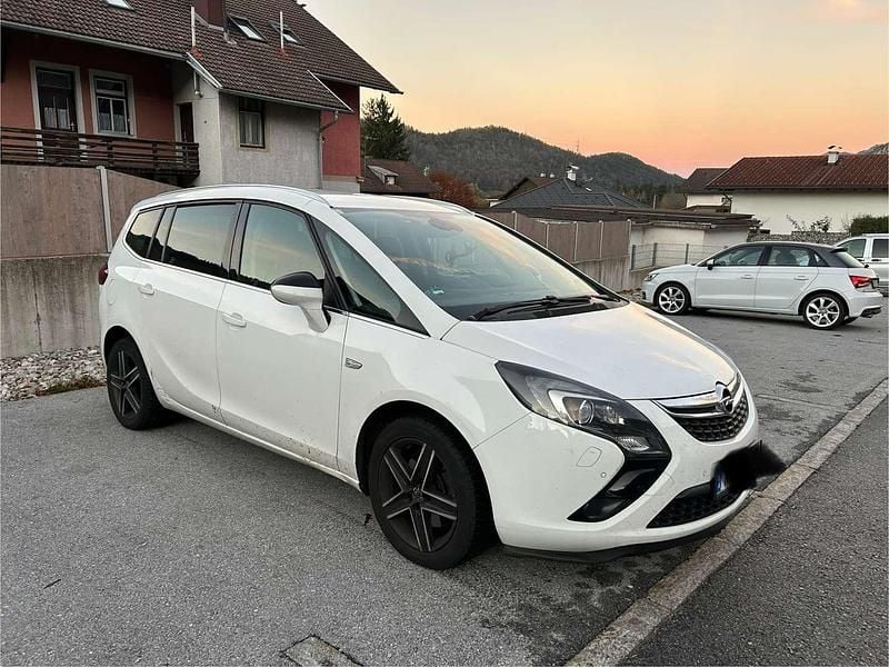 Gebraucht Opel Zafira Tourer Edition 165 PS (121 kW) 2014 Weiß Van / Kleinbus