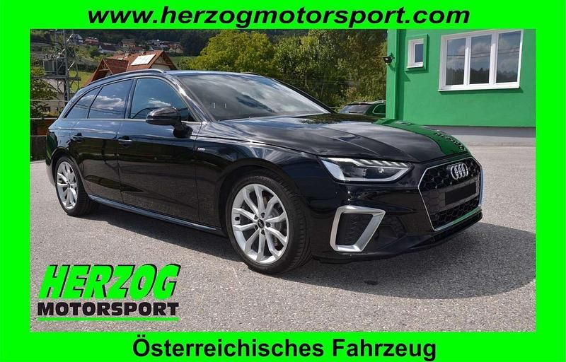 Schwarz Gebraucht 2022 Audi A4 S-Line Kombi | € 28.940 (Fairer Preis) - Bild 1/4