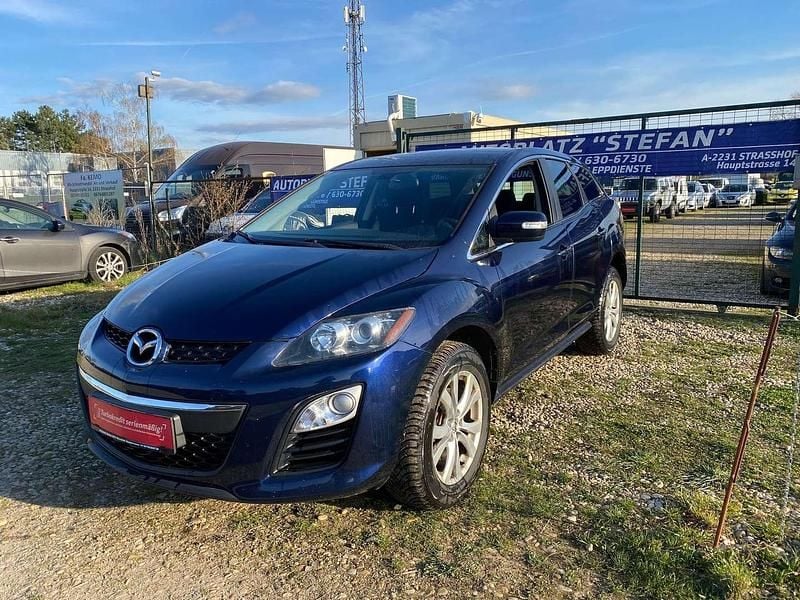 Gebraucht Mazda CX-7 173 PS (127 kW) 2010 Blau SUV