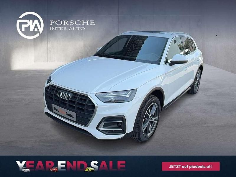 Weiss normal Gebraucht 2021 Audi Q5 Ambiente SUV | € 37.980 (Fairer Preis) - Bild 1/4