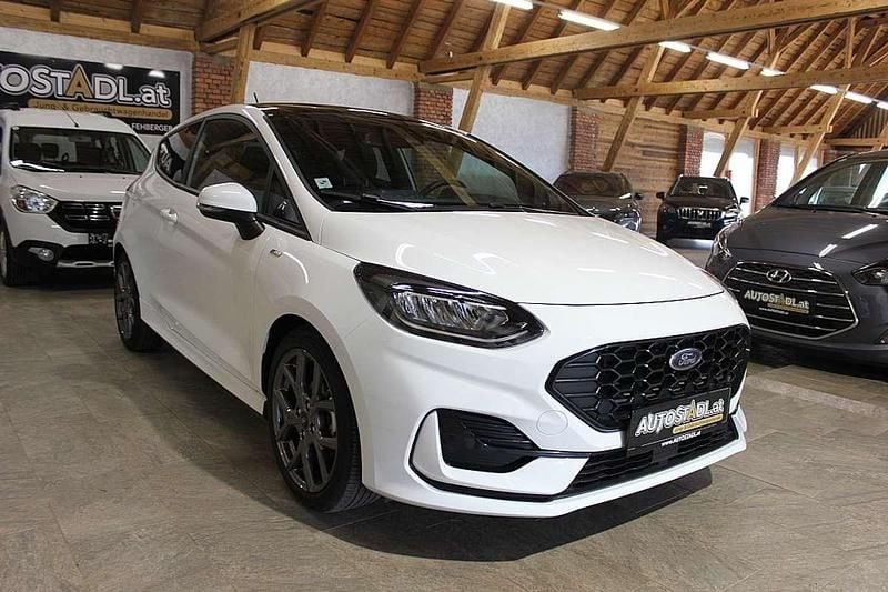 Gebraucht Ford Fiesta ST-Line 155 PS (114 kW) 2022 Weiß Kleinwagen