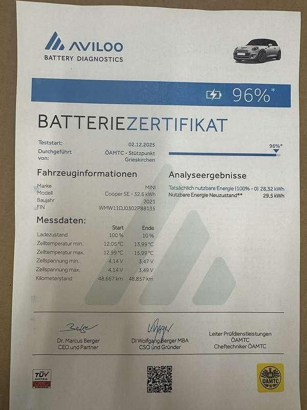 Gebraucht 2021 Mini Cooper SE Kleinwagen | € 18.500 (Fairer Preis) - Bild 1/4