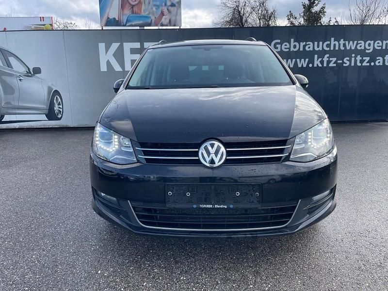 Gebraucht VW Sharan Business 150 PS (110 kW) 2016 Schwarz Van / Kleinbus