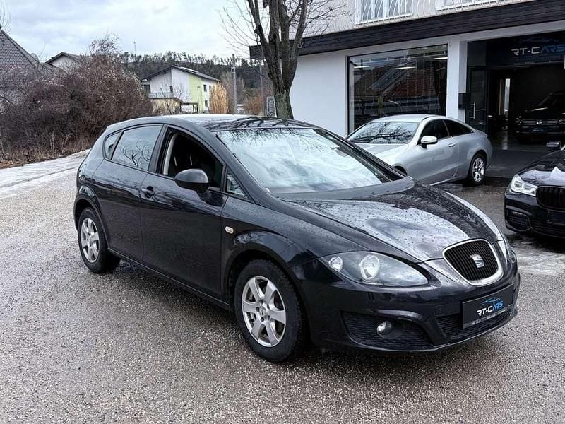 Gebraucht Seat Leon 105 PS (77 kW) 2010 Schwarz Kleinwagen